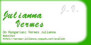 julianna vermes business card